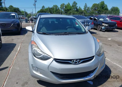 2013 Hyundai Elantra Gls из США, поврежденный, VIN KMHDH4AE7DU533369